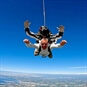 Skydiving Cornwall - Man Enjoying Skydive